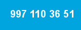 997 110 36 51 997 110 36 51